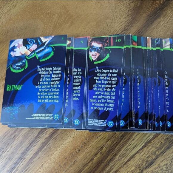 Batman Forever Fleer Ultra 95 Complete 149 Cards Trading Card Set 1999 DC Comics - Picture 3 of 10